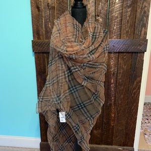 SOLD  Plaid scarf